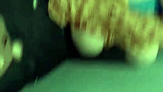 Arab neighbor creams exotic girl's big natural tits doggystyle homemade