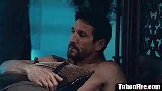 STEPMOM AND STEPDAUGHTER DOUBLE TEAMED BY STEPUNCLE'S MONSTER COCK!