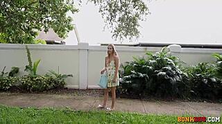 Teen Trades Panties for Cock