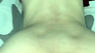 Arab neighbor creams exotic girl's big natural tits doggystyle homemade