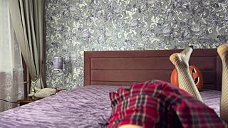 i can't resist this pierced goth succubus whispering dirty on halloween call