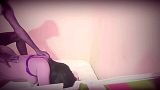 Desi wife sneaks stepbro fuck in village 😈 creampie ends it