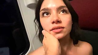 i fucked eva murkovski on train got massive facial