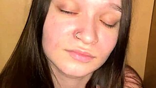 stepdaughter's closet hideout filled with stepdad's throbbing cock slobber