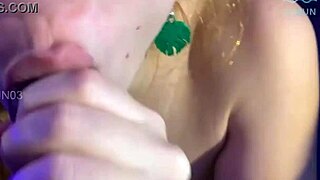 Cute College Classmate Creampied After Sucking Monster Cock And Muff Diving