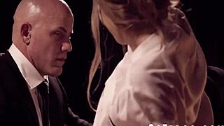 Petite Secretary Jill Kassidy Dominated Roughly At Work