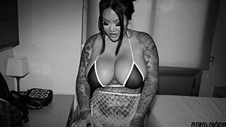 brazilian guys doggystyle asian beauty's big tits pussy creampie