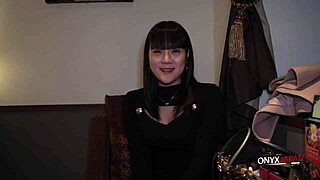 Naughty Japanese Student Trades Lessons for Massive Black Cock Creampie!