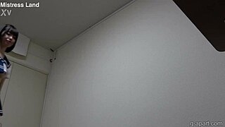 cute japanese student stretches uniform then strips naked boobs out 😍