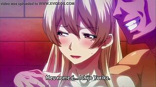 big titted anime schoolgirl cheats blowing director in hentai