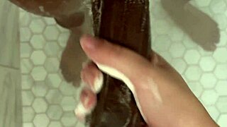 stepdaughter sneaks shower with stepdad full pov closeup petite teen rides bbc interracial tight pussy