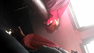 Whoa that Telugu aunty's big fat ass shakes wild on the train 🍑🔥