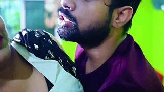 Big Tits Indian Bhabhi Bent Over Kitchen Counter for Rough Desi Fuck