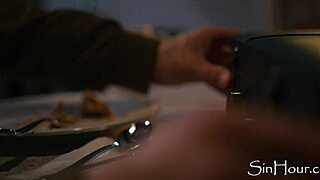 Katie Kush begs old Tommy to save diner with taboo fuck