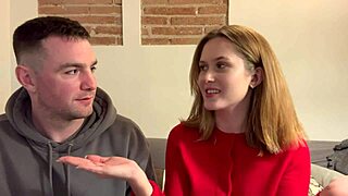 behind the scenes una fairy hot blonde russian college babe licks andres acosta backstage 😍💦