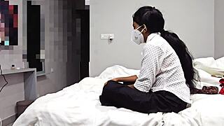 my desi girlfriend with big natural tits gets fucked hard by her young boyfriend at college party