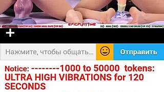 webcam lesbians vibe with dildos and toys teasing each others teen pussies