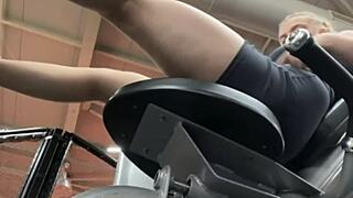 Crazy Gym Fuck with Big Natural Tits Teen