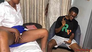 Pervert Student Sneaks Big Black Cock Fuck!