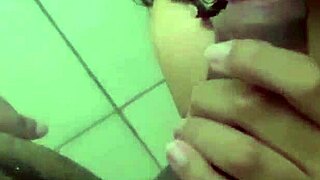 Chubby ebony stepmom with huge tits and ass rides student's big cock cowgirl, can you handle her orgasmic bounce?