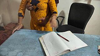 desi girl in class gets monster cock creampie from teacher 🔥🍆