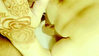 Office fun with indian secretary sucking cock between her juicy boobs