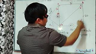 hey teacher, ready for some sexual math with this nerdy japanese student and her creamy mexican triangle creampie?