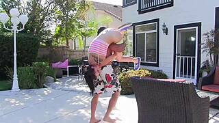 petite cheerleader deepthroats stepdad after homemade massage turns rough