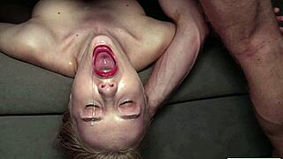 Busty Teen Swims Into Big Cock Doggystyle and Deepthroat Submission