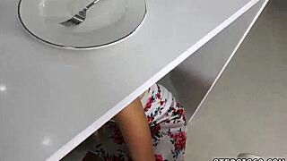 step bro shows ally's sis ANAL tricks in family contest game