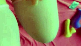 naughty student lifts skirt teases tongue and fingers wet pussy messily