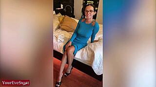 Does this super tight petite college girl's leaked masturbation make you hard?