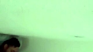 Amateur cuckold hubby hears young hotwife moan on professor's cock