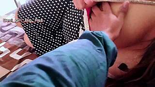 bbw teacher commands student lick her fat ass to mouth after bell then suck big cock