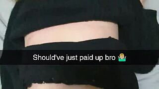 PREGNANT MILF PAYS DEBT WITH ROUGH DOGGY CREAMPIE CUCKOLD CAPTIONS