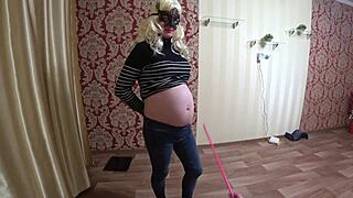 Pregnant Student Ravaged by Lesbian Teacher Exam POV