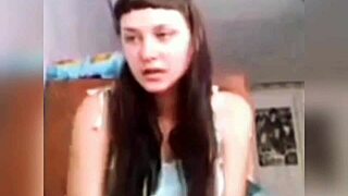 his slutty babe jerks him off diligently on cam