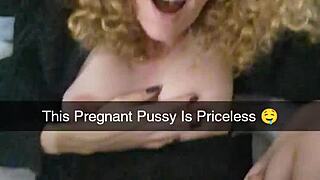 PREGNANT MILF PAYS DEBT WITH ROUGH DOGGY CREAMPIE CUCKOLD CAPTIONS