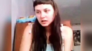 his slutty babe jerks him off diligently on cam