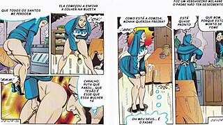 naughty nun rides cock cowgirl fetish style