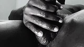 Big Black Cock Bodybuilder Oiled Cum Dump Compilation Close Up