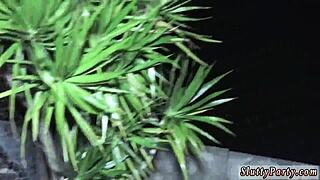 Bikini Teen 18+ Hides for Freaky Amateur Blowjob Party