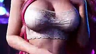 ahri's charming dance like jun hyo seong into you lol 3d league cosplay