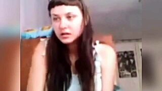 his slutty babe jerks him off diligently on cam