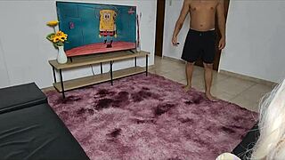 Stepsister's Massive Tits Spark Wild Secret Homemade Loads