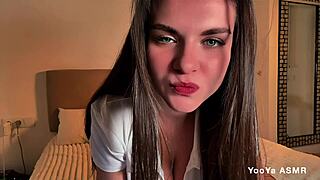 asmr girl fat ass jerks you off mouth sounds joi