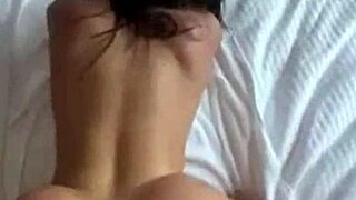 one wife one cuckold in bedroom lingerie play