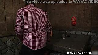 damn rome major fucks harlow west's ass so hard she squirts everywhere 💦