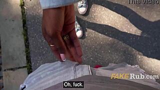 horny petite indian student pickup deepthroats monster cock for cash outdoors