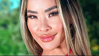 omg linda lan's wet twat seduces bbc deepthroats then takes double vaginal pounding 💦🍆